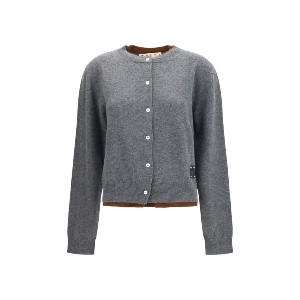 Marni Women Layered Effect Cashmere Cardigan